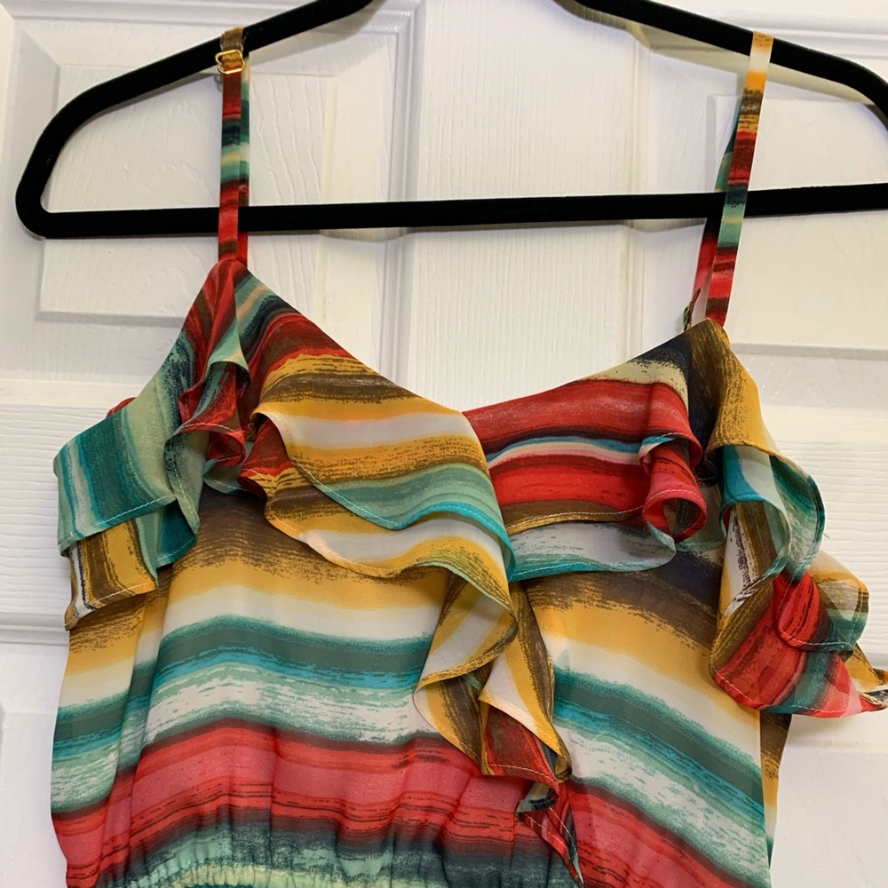 Used Seamline Cynthia Steffe Maxi dress with slit
